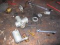 Exploded view van de carb